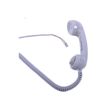 Shell color optional PTT industrial phone curly cable telephone handset